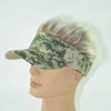 wholesale camouflage mens wig baseball cap hip hop cool cosplay hair cap