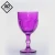 Import Wholesale cheap 290ml wine glass with colored spray, wine glass cup for wedding glassware set / champagne glass from China