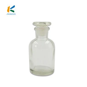 Wholesale Clear Glass Apothecary Bottle Pharmacy Reagent Bottle with glass  stopper
