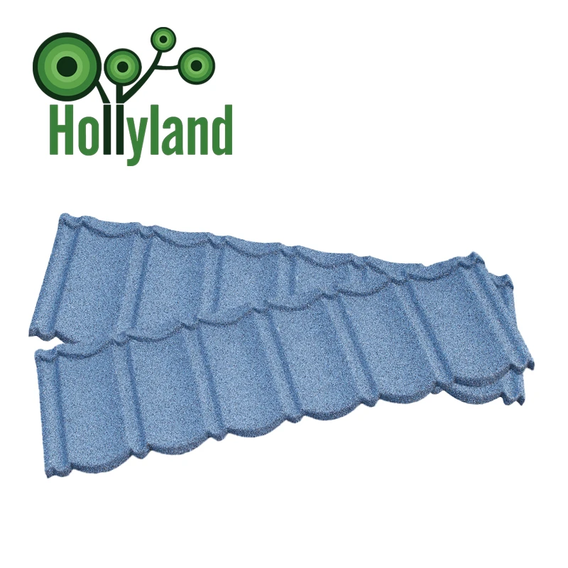 wholesale colorful Villa Rooftop Design Stone Coated Metal  Roofing Sheet Building Material Metal Roof Tiles