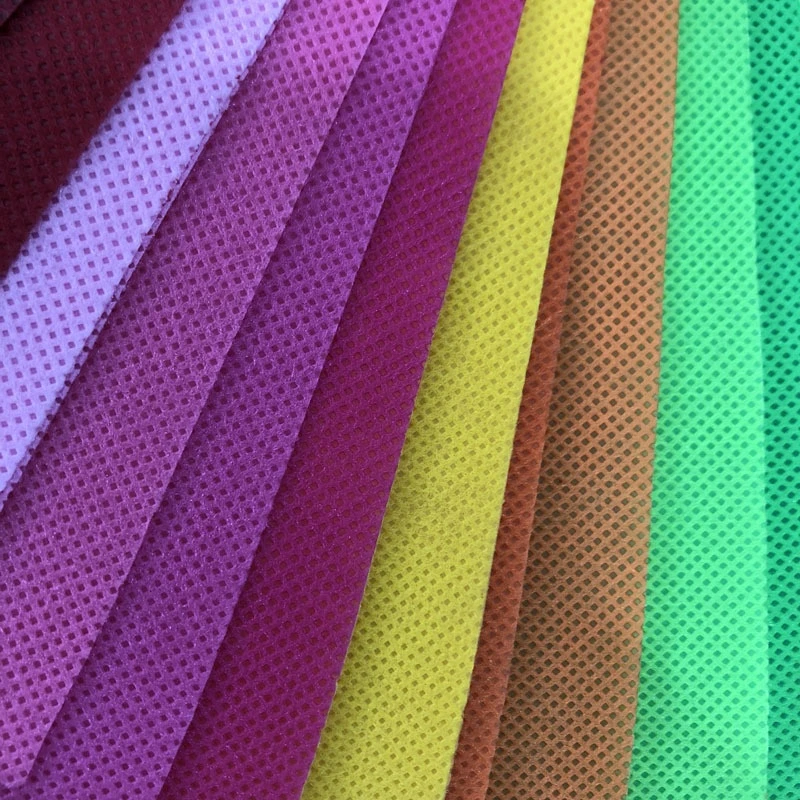 Wholesale Custom Printed Colorful Pp Spunbond Nonwoven Fabric For Bag 100% Pp Spunbond Non Woven Fabric