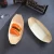 Import Wholesale decorative wood plate japanese sushi tray fruit bowl disposable wooden boat for food from Hong Kong
