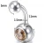 Import Wholesale Double Navel Body Pierced Jewelry Surgical Titanium Button Diamond Gold Belly Ring from China