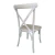 Import Wholesale Elegant Event Stackable Wood Cross Back Dining Chairs from China
