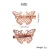 Import Wholesale Gold Silver Bronze Retro 80 90S Fancy Metal Butterfly Hair Clips Small Hairclips Alligator Barrettes for Women Kids from China