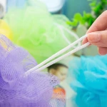 Wholesale Korea cute color bath ball bath bathroom  flower bath standing toiletries