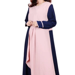 wholesale modern Indonesia muslim dress With Crepe fabric and Islamic Clothing