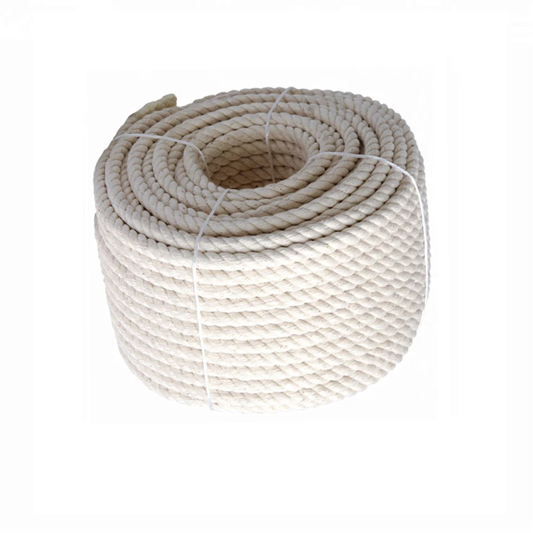 Wholesale Natural Strong Triple-Strand Gift Cotton Rope