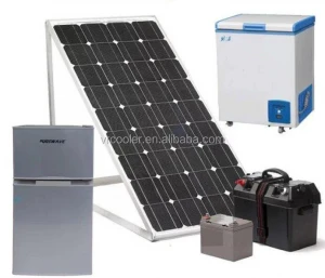 Wholesale new product solar powered dc outdoor freezer