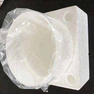 Wholesale opaque high temperature fused silica quartz crucible from China