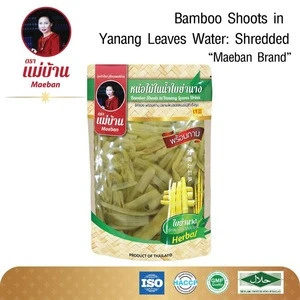 Wholesale Product Bamboo Shoot Sliced Pickled  Vacuum Package GMP HACCP ISO From Thailand