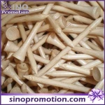 Wholesale promotioanl wooden golf tee, various length available golf tee peg custom golf tee