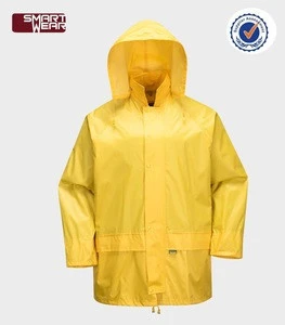 Wholesale pvc rain coat industrial rain coat promotional raincoat