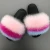 Import Wholesale rainbow color summer pvc flat bottom big real fox fur slippers from China