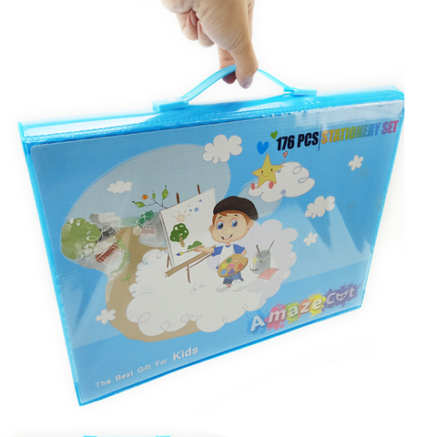 Wholesale School Kids Childrens Supplies Drawing Eco Friendly Art Stationery Painting Set
