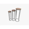 Wholesale Supply High Durable Nordic Luxury Bar Furniture Wooden Top Stools for Bar Available at Bulk Supply