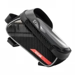 Wholesales Customize Logo Phone Accessory Screen Touch PVC Outdoor Sport Riding Bag Cycling Bag Waterproof Bicycle Frame Bag