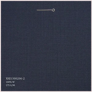 Wholesale100%Wool RTS Worsted Merino Wool Fabric for Man Suits Design in Italy Plain