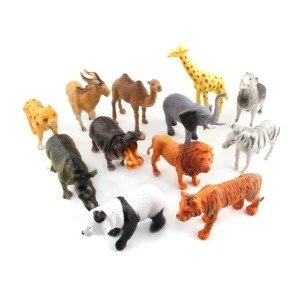 Wild Animals Figures Mini Jungle Farm Animals Toys Set Realistic Looking Animals for Kids
