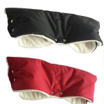 Winter Waterproof Stroller Warmer Gloves Anti-Freeze Stroller Hand Muff for Mom Caregivers