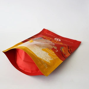with oem colourful printed ziplock plastic packaging bag