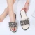 Import Women Casual Summer Flat Beach Slippers Female Crystal Rivets Slides Slipper Shoes For Girls Fashion Woman Leisure Footwear from China