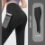 Import Women gym sports fitness yoga pants with pockets thin quick drying elastic tights mesh running Yoga Pants from China