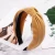 Women&#x27;s Soft Headband Alice Band Top Knot Fashion plain Hairband for No Slip Stay on Knotted Head band Hair Band for Women