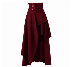 Women&#x27;s Victorian Lolita Skirt Steampunk Vintage Style Skirt