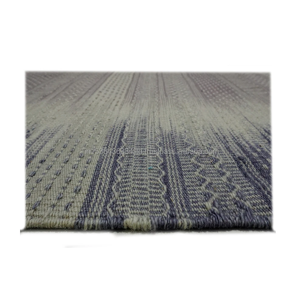 Wool Carpets Living Room Hand Woven Woolen Sunset Kilim Commercial Indoor Carpet