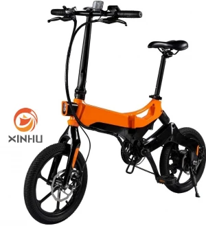 XINHU foldable electric bycycle electric byke bicicleta a motor electricity bicycle electric bicke 16inch ekectric bikes 2021