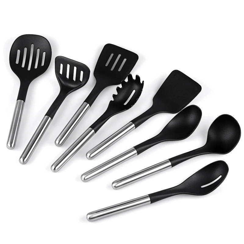 yangjiang kitchen utensils and appliances 9pcs eco-friendly regenerated nylon products kitchen utensils set for home and kitchen