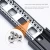 Import YOUDO 1.5mm Steel Cabinet Metal Tool Telescopic Rail 3 fold Full Extension Channel Ball Bearing Soft Close Drawer Slide from China