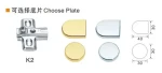 YOUDO folding hinge furniture cabinet glass shower door hinges made in China