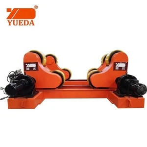 Yueda Factory self-aligned welding rotator/Conventional vessel turning rolls/pipe walking turning roller