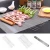 Import Z242 Cooking Kitchen Meat Holder BBQ Roast Kabob Sticks Grill Needle Tools Stainless Steel Flat Barbecue Forks Picnic Skewers from China