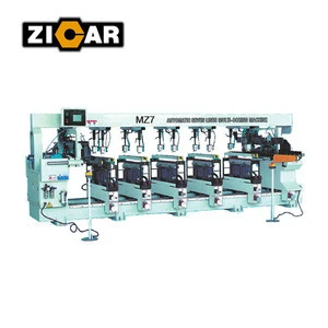 ZICAR Automatic Woodworking Seven Lines Multi-boring Machine MZ7