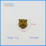 zinc alloy nail for bags high quality metal accessories for pursse the foot nail
