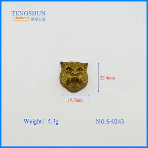 zinc alloy nail for bags high quality metal accessories for pursse the foot nail