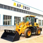 ZL16F wheel loader mini loader sweeper