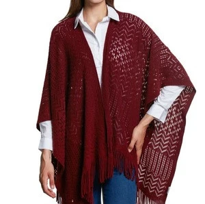 zm40631c Amazon hot sale lady shawls hollow out women shawl Korean sun protection medium long female shawls