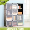 Environmental PP Plastic Wardrobe for Kids Plastic Baby Clothes Storage Cabinet Plastic