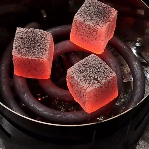 Shisha Hookah Coconut Shell Charcoal Briquettes - Super Premium Grade (1.6-2.4% Ash) - Made in Indonesia