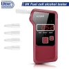 Good sale  factory price personal portable digital display breath fuel cell alcohol tester breathalyzer