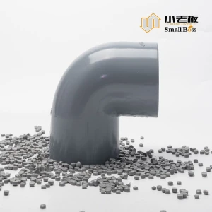 Injection Grey UPVC Granules PVC Compound for Pipe Accessories