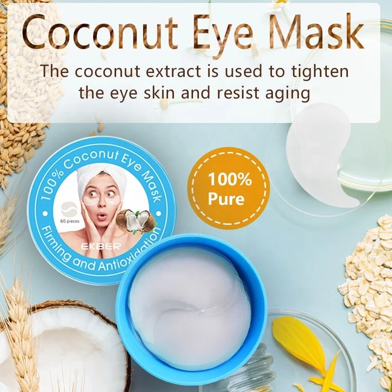 100% Pure Coconut Eye Mask for Dark Circles