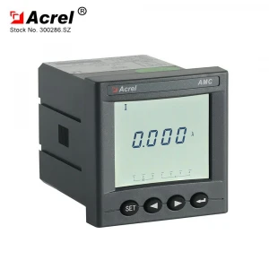 ACREL300286.SZ AMC48L-AI digital multifunction current meter panel mounted AC single phase ammeter distribution box used
