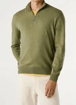 half-zip jumper