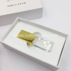 SR-013  luxury crystal 4gb 8gb 16gb usb flash drive for hotel