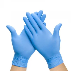 Disposable powder free Examination Nitrile glove